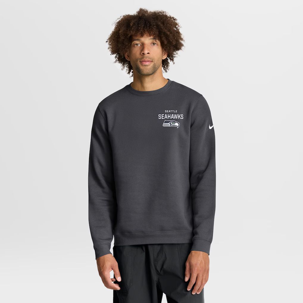 2026 NFL Seattle Seahawks round-neck sweatshirt 04->cincinnati bengals->NFL Jersey